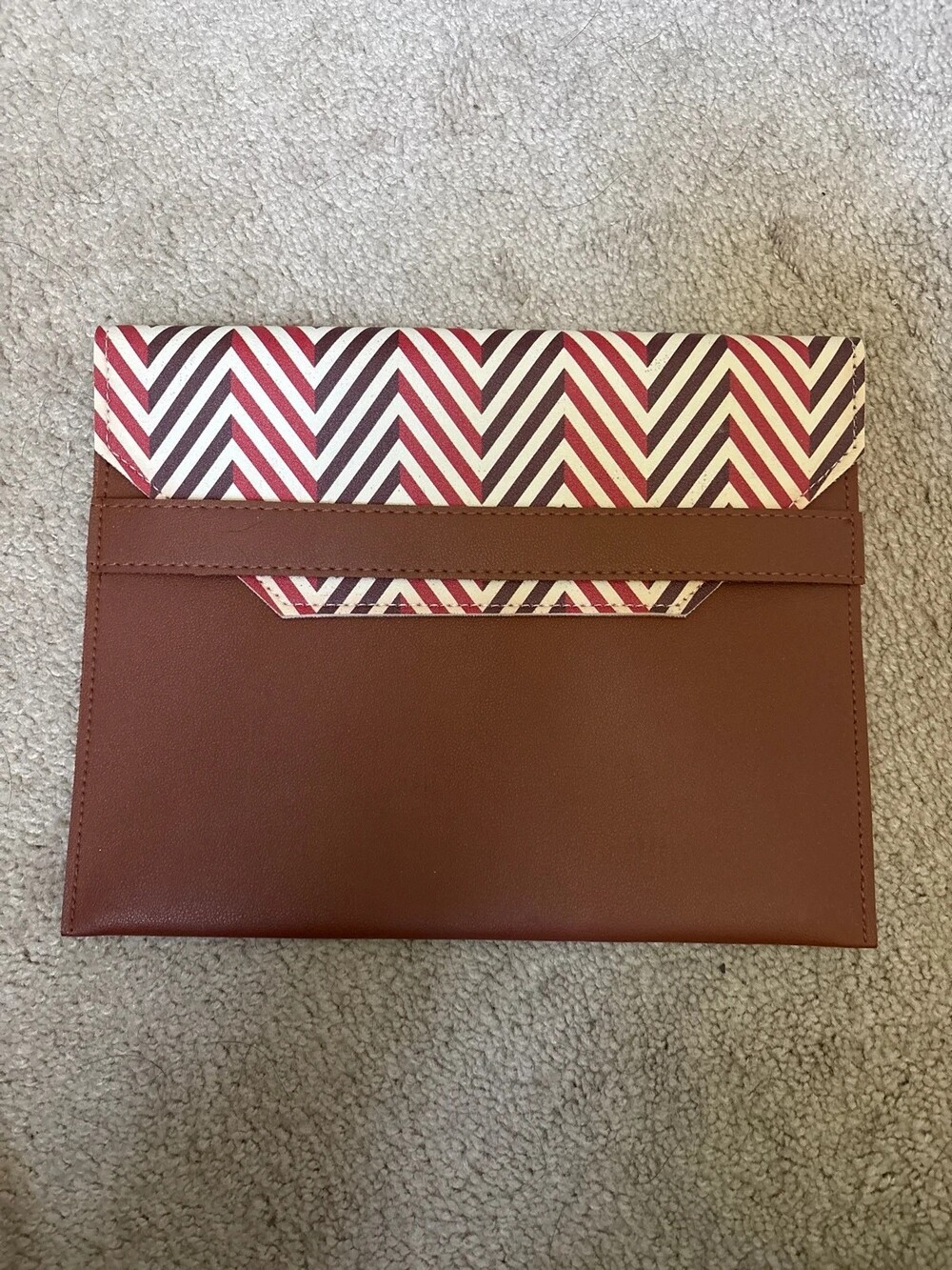 Brown book/tablet holder